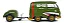 Volkswagen Kool Kombi T1 1950 Army Fighter 1:18 Solido - Imagem 6