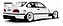 Miniatura Bmw M3 (e36) Khyzyl Saleem Branco 1:18 Ottomobile - Imagem 2