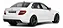 Miniatura Mercedes Benz C63 Amg 2007 Branco 1:18 Gt Spirit - Imagem 2