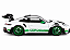 Porsche 911 GT3 RS Tributo to Carrera RS Package 2024 Branco e Verde 1:18 Solido - Imagem 5