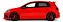 Volkswagen Golf 7.5 R 2018 Vermelho 1:18 OttOmobile - Imagem 5
