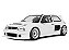 Volkswagen Golf III Khyzyl Saleem 2024 1:18 OttOmobile Branco - Imagem 1