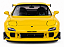 Mazda Rx7 Type Rs (fd3rs) Tributo Initial D 1999 Amarelo 1:18 Solido - Imagem 3