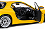 Mazda Rx7 Type Rs (fd3rs) Tributo Initial D 1999 Amarelo 1:18 Solido - Imagem 9