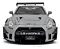 Nissan GTR (R35) Liberty Walk e Boneco Kato San 1:18 Solido Cinza - Imagem 3