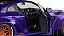 Nissan GT-R (R35) Liberty Walk Body Kit 2.0 2022 Purple Zilla 1:18 Solido - Imagem 9