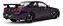 Nissan Skyline (R34) GT-R Z Tune 1999 Midnight Purple 1:18 Solido - Imagem 2