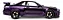 Nissan Skyline (R34) GT-R Z Tune 1999 Midnight Purple 1:18 Solido - Imagem 5