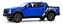 Ford Ranger Raptor 2024 Azul 1:18 Solido - Imagem 1