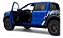 Ford Ranger Raptor 2024 Azul 1:18 Solido - Imagem 8