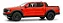 Ford Ranger Raptor V6 2024 Laranja 1:18 Solido - Imagem 1