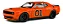 Dodge Challenger R/T Scat Pack Widebody General Lee 2023 Tributo Os Gatões 1:18 Solido - Imagem 1