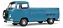 Volkswagen Kombi T2 Pick Up 1968 Azul 1:18 Solido - Imagem 1