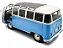 Volkswagen Kombi (Corujinha) T1 1962 Azul 1:18 Solido - Imagem 6