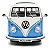 Volkswagen Kombi (Corujinha) T1 1962 Azul 1:18 Solido - Imagem 3