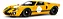 Ford GT40 MK1 1968 Amarelo 1:18 Solido - Imagem 1