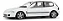 Honda Civic Vti B20 (EG6) 1991 Branco 1:18 Solido - Imagem 1
