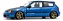 Honda Civic Vti B20 (EG6) 1991 Azul 1:18 Solido - Imagem 1
