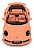 Porsche 911 Turbo S Cabriolet BRABUS 900 2024 Peetch Pink 1:18 GT Spirit - Imagem 5