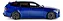 BMW M5 Touring 2024 Azul 1:18 Solido - Imagem 5