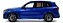 BMW X5 M Competition 2023 Azul 1:18 GT Spirit - Imagem 5