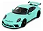 Porsche 911 (991.2) GT3 2018 Verde 1:18 GT Spirit - Imagem 6