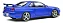 Nissan Skyline GT-R (R34) 1999 Azul Bayside 1:18 Solido - Imagem 2