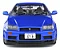 Nissan Skyline GT-R (R34) 1999 Azul Bayside 1:18 Solido - Imagem 3
