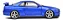 Nissan Skyline GT-R (R34) 1999 Azul Bayside 1:18 Solido - Imagem 5