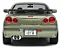 Nissan Skyline Gt-R (R34) 1999 Verde 1:18 Solido - Imagem 4