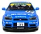 Nissan Skyline GT-R (R34) 2000 Tributo Calsonic JGTC 1:18 Solido - Imagem 3