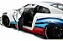 Nissan GTR R35 Liberty Walk 2024 Tributo Martini Racing 1:18 Solido - Imagem 8