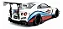Nissan GTR R35 Liberty Walk 2024 Tributo Martini Racing 1:18 Solido - Imagem 2