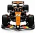 Fórmula 1 McLaren MCL39 Lando Norris 2025 GP Mônaco 1:18 Solido - Imagem 3