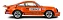 Porsche 911 Carrera RSR 3.0 Iroc Daytona 1974 Laranja 1:18 Solido - Imagem 5