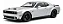 Dodge Challenger Hellcat Redeye Widebody (Triple Nickel) 2023 Prata 1:18 Solido - Imagem 1
