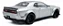 Dodge Challenger Hellcat Redeye Widebody (Triple Nickel) 2023 Prata 1:18 Solido - Imagem 2