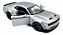 Dodge Challenger Hellcat Redeye Widebody (Triple Nickel) 2023 Prata 1:18 Solido - Imagem 6