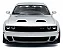 Dodge Challenger Hellcat Redeye Widebody (Triple Nickel) 2023 Prata 1:18 Solido - Imagem 3