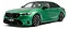 BMW M5 (G90) 2025 Verde Isle Of Man 1:18 Solido - Imagem 1