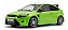 Ford Focus Rs Mk2 2009 Verde Ultimate 1:18 Solido - Imagem 1