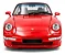 Porsche 911 (993) Carrera 1997 Vermelho 1:18 Solido - Imagem 3