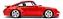 Porsche 911 (993) Carrera 1997 Vermelho 1:18 Solido - Imagem 5
