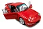 Porsche 911 (993) Carrera 1997 Vermelho 1:18 Solido - Imagem 6