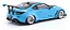 Toyota Gr86 Body Kit Liberty Walk Inozetek 2024 Azul Bebê 1:18 Solido - Imagem 2