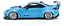 Toyota Gr86 Body Kit Liberty Walk Inozetek 2024 Azul Bebê 1:18 Solido - Imagem 5