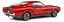 Mustang Shelby Gt500 Fastback 1967 Vermelho 1:18 Solido - Imagem 2