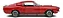 Mustang Shelby Gt500 Fastback 1967 Vermelho 1:18 Solido - Imagem 5
