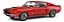 Mustang Shelby Gt500 Fastback 1967 Vermelho 1:18 Solido - Imagem 1