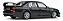 Chevrolet Omega Evo 500 Irmscher 1990 Preto 1:18 Solido - Imagem 2